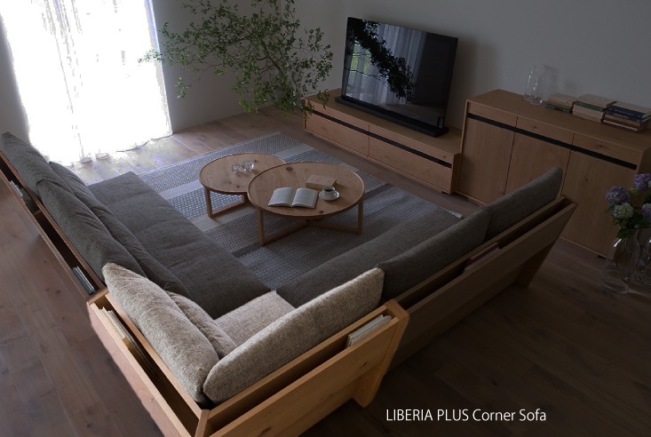 ソファ Hirashima ヒラシマ LIBERIA PLUS リベリアプラス Living
