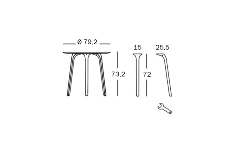 ダイニングテーブル MAGIS マジス Table First テーブルファースト HPL