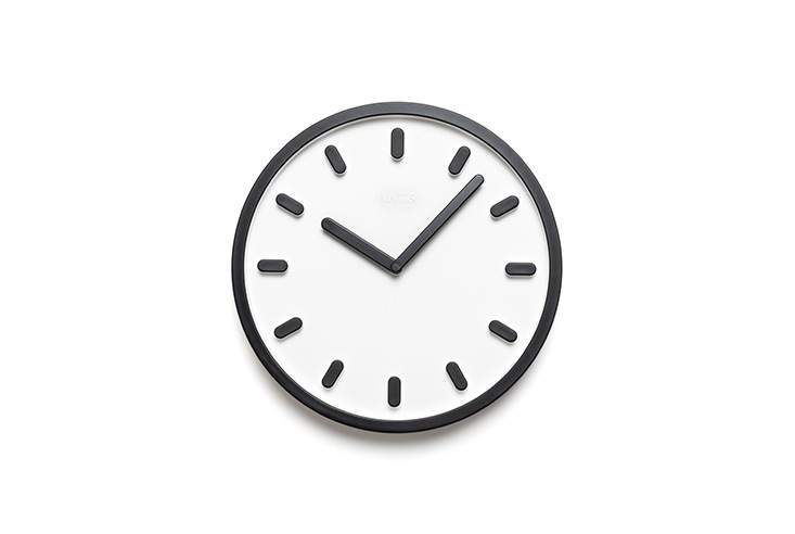 時計 MAGIS マジス Tempo テンポ 壁掛け時計 (ブラック)｜モダン