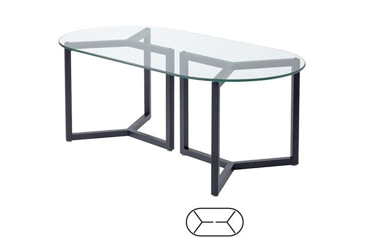アルテジャパン ARTE JAPAN ガラステーブル ダイニングテーブル ARTE JAPAN（アルテジャパン）System table