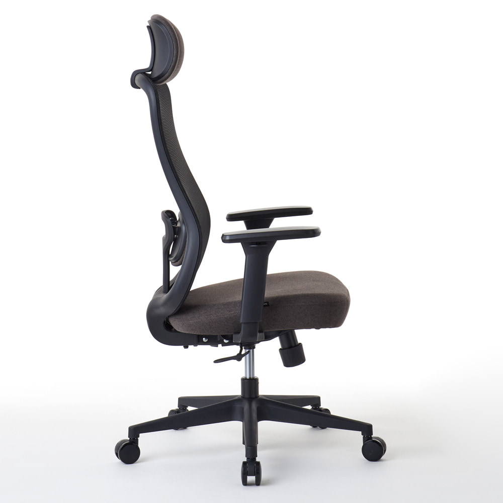 ROOM WORKS ワークチェア シンプルベーシック M2BK 張地ブラウン RM2-BBR