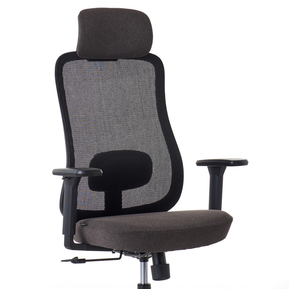 ROOM WORKS ワークチェア シンプルベーシック M2BK 張地ブラウン RM2-BBR