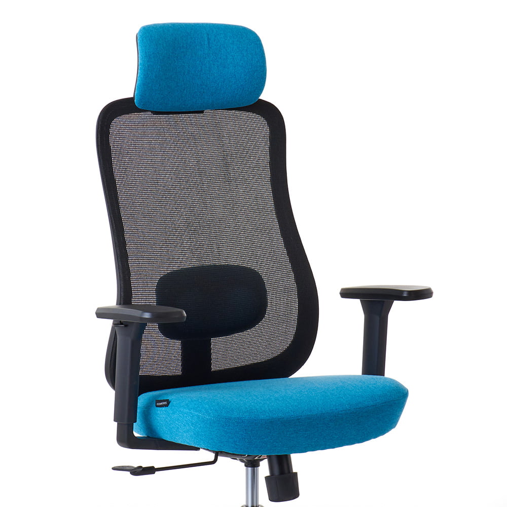 ROOM WORKS ワークチェア シンプルベーシック M2BK 張地エメラルド RM2-BEM