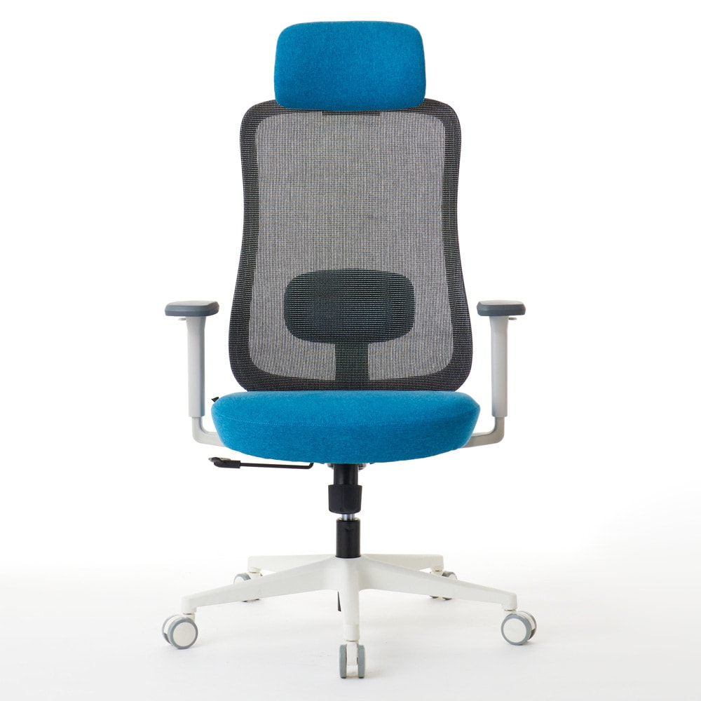 ROOM WORKS ワークチェア シンプルベーシック M2WH 張地エメラルド RM2-WEM