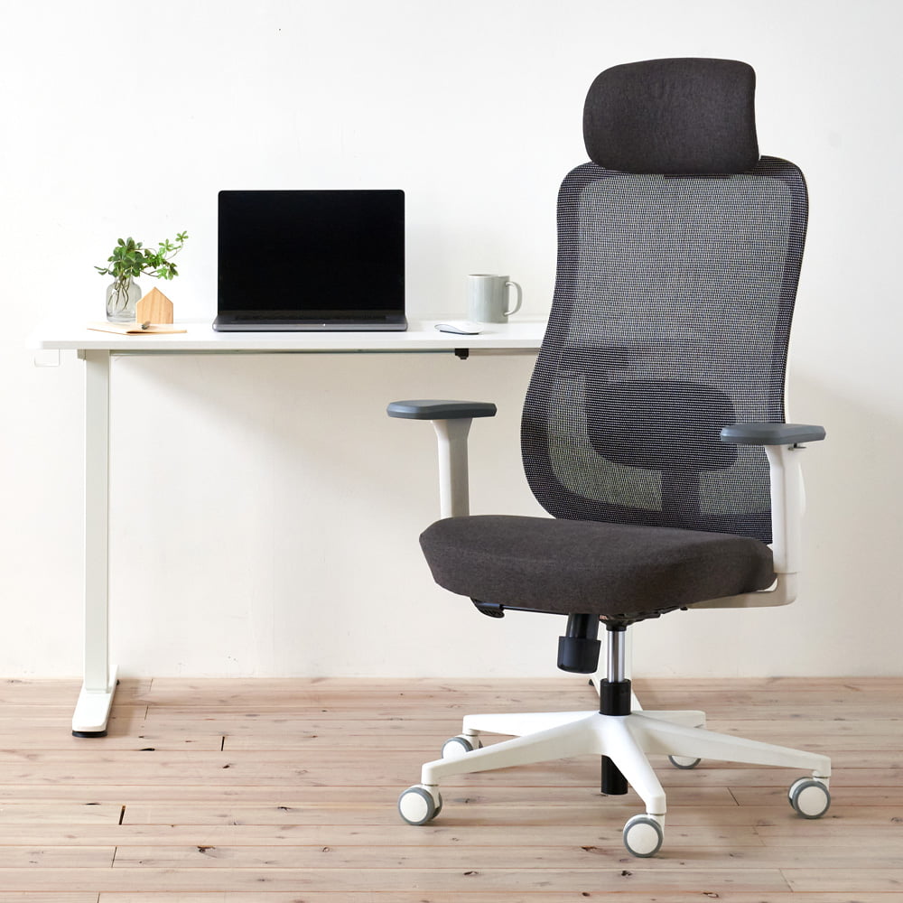 ROOM WORKS ワークチェア シンプルベーシック M2WH 張地ブラウン RM2-WBR