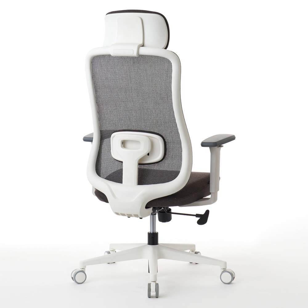 ROOM WORKS ワークチェア シンプルベーシック M2WH 張地グレー RM2-WGY