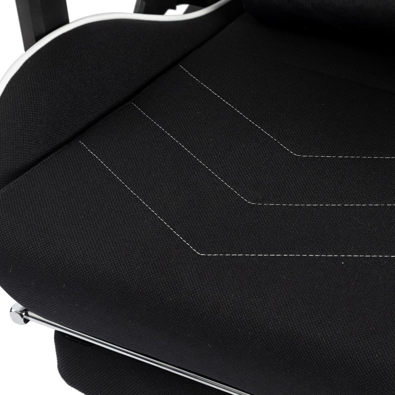 VESTEX ゲーミングチェア ホワイト メッシュファブリック フットレスト付 VES-S2FTWH