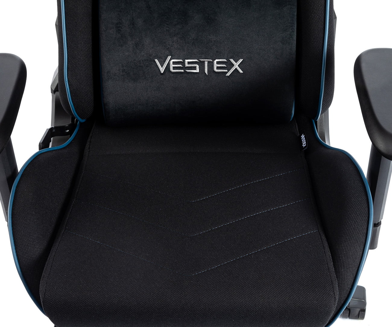 VESTEX ゲーミングチェア ブルー メッシュファブリック フットレストなし VES-S2BL