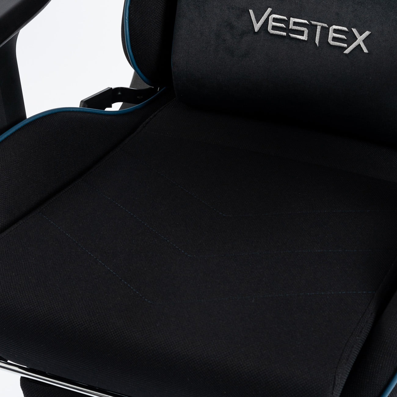 VESTEX ゲーミングチェア ブルー メッシュファブリック フットレストなし VES-S2BL