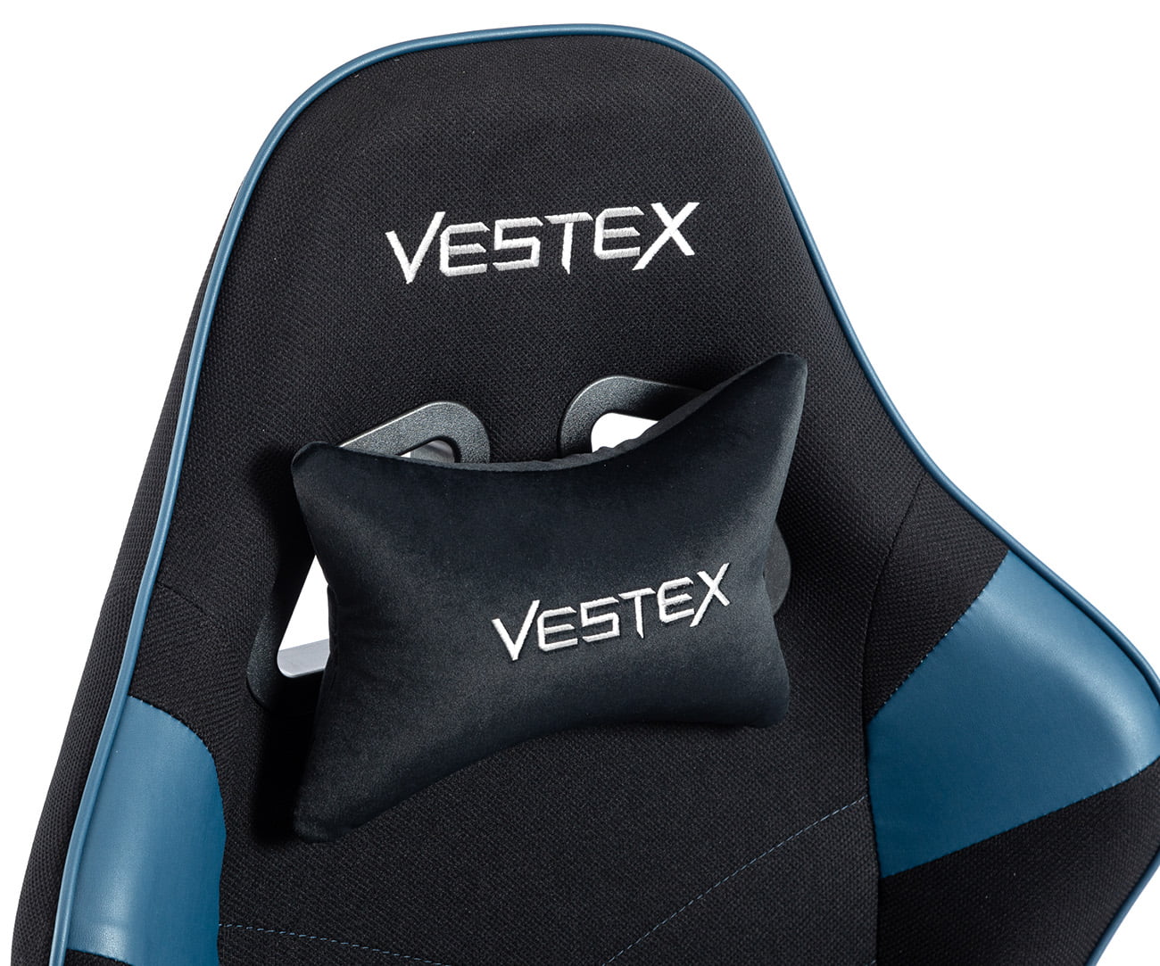 VESTEX ゲーミングチェア ブルー メッシュファブリック フットレストなし VES-S2BL