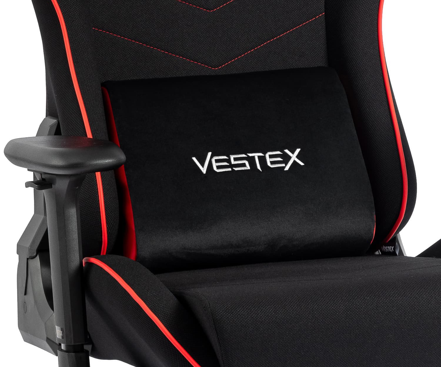 VESTEX ゲーミングチェア レッド メッシュファブリック フットレストなし VES-S2RD