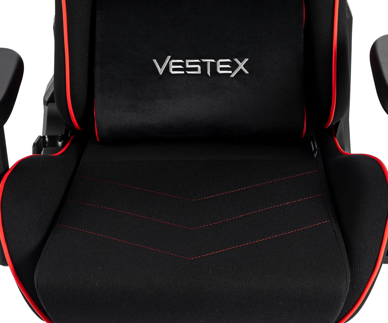 VESTEX ゲーミングチェア レッド メッシュファブリック フットレストなし VES-S2RD