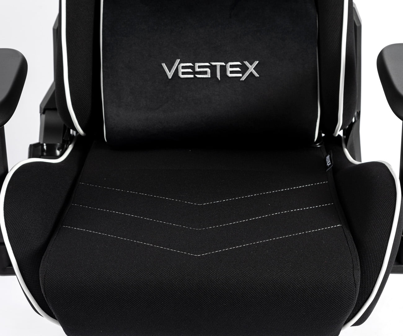 VESTEX ゲーミングチェア ホワイト メッシュファブリック フットレストなし VES-S2WH
