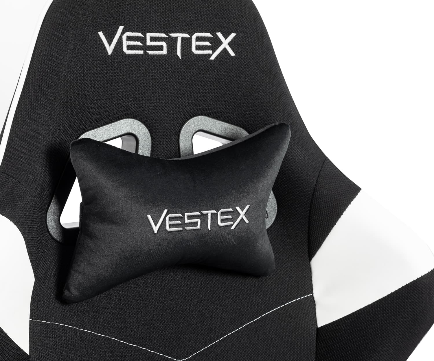 VESTEX ゲーミングチェア ホワイト メッシュファブリック フットレストなし VES-S2WH
