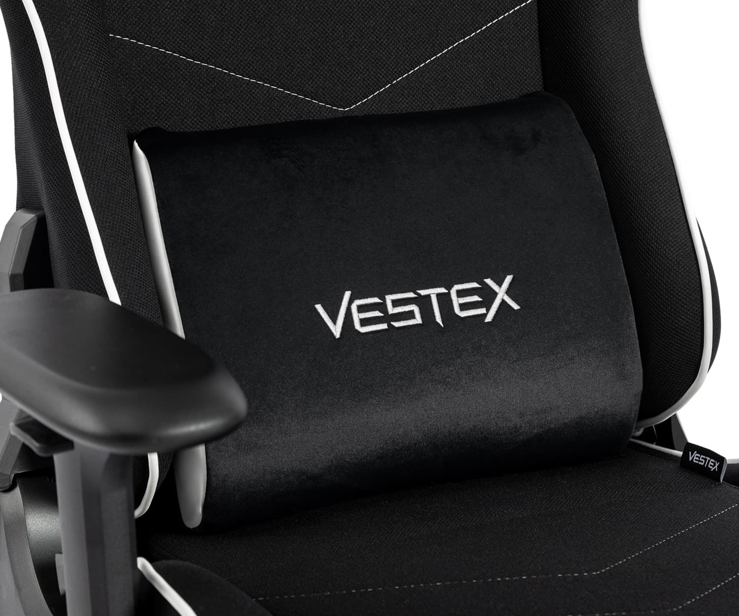 VESTEX ゲーミングチェア ホワイト メッシュファブリック フットレストなし VES-S2WH