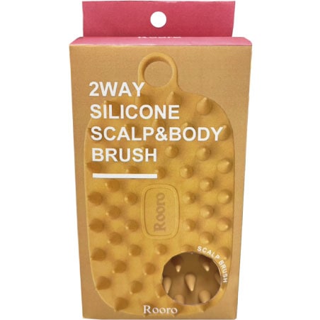 シリコン２WAYスカルプ＆ボディブラシ