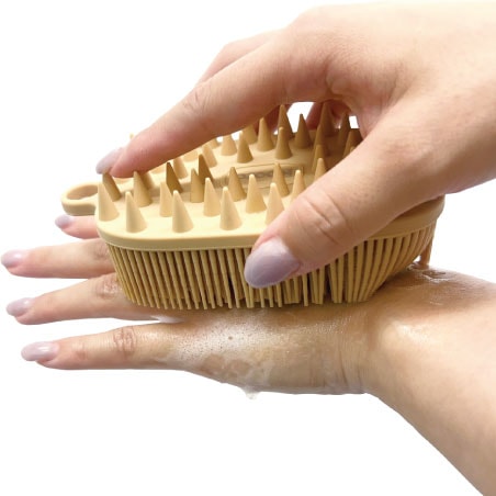 シリコン２WAYスカルプ＆ボディブラシ