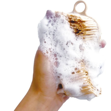 シリコン２WAYスカルプ＆ボディブラシ