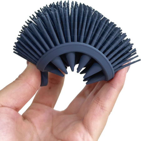 シリコン２WAYスカルプ＆ボディブラシ