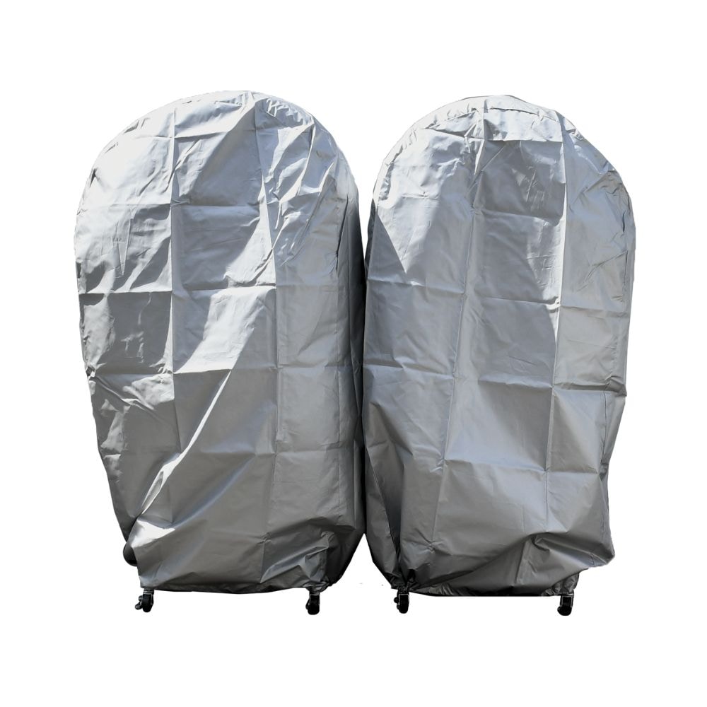 【オプション】タイヤラック用カバー RV車用【幅28cm対応・2枚セット】