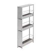 ステンレス製 隙間ラック【引き出しタイプ・幅12×高さ85cm】