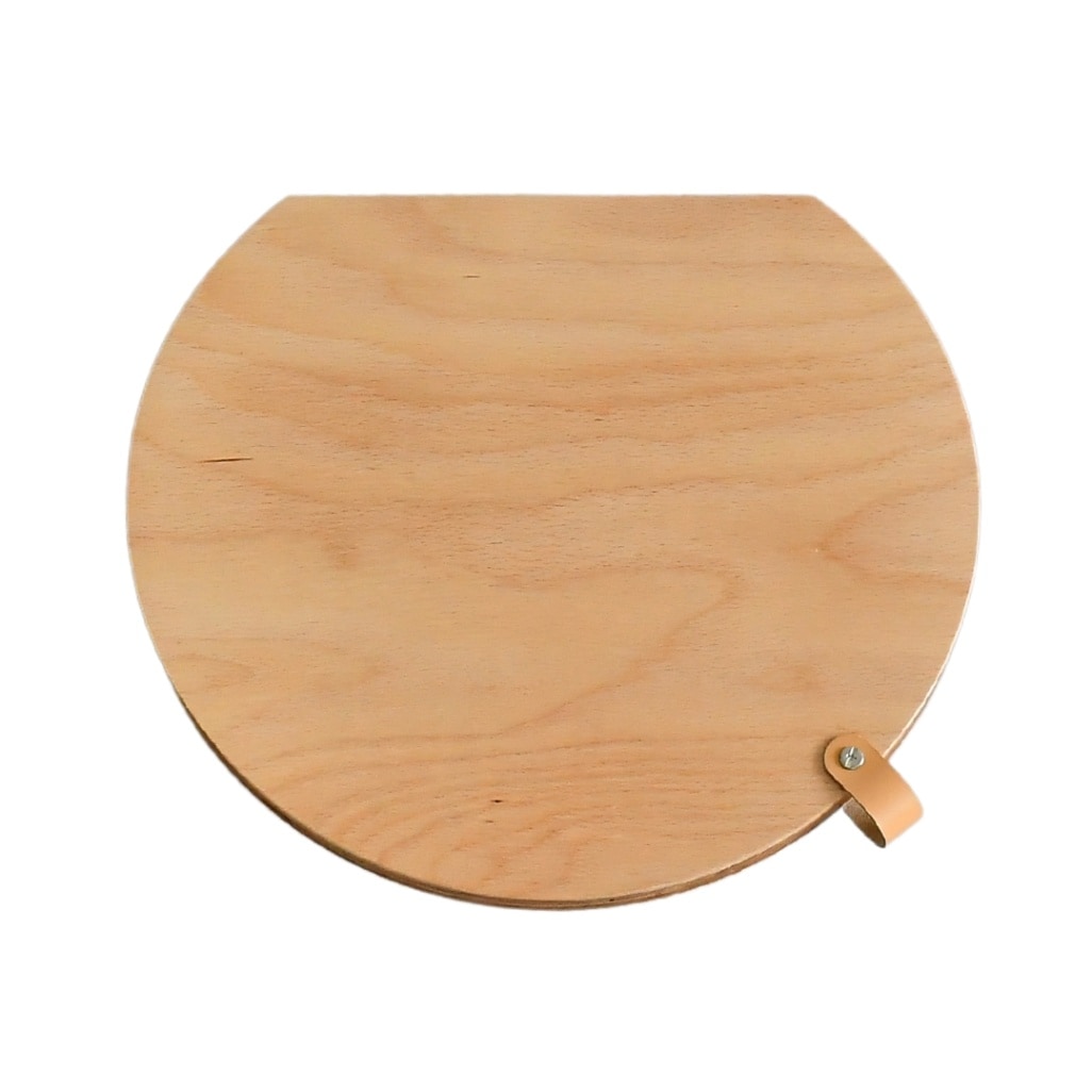 キャスター付きプランタースタンド【径35×31cm／南魚沼産木材／rootis select】