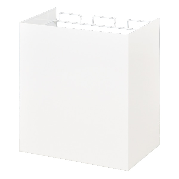 kakusu 手提げ袋専用ダストボックス【隠しキャスター／3分別・容量15L×3】