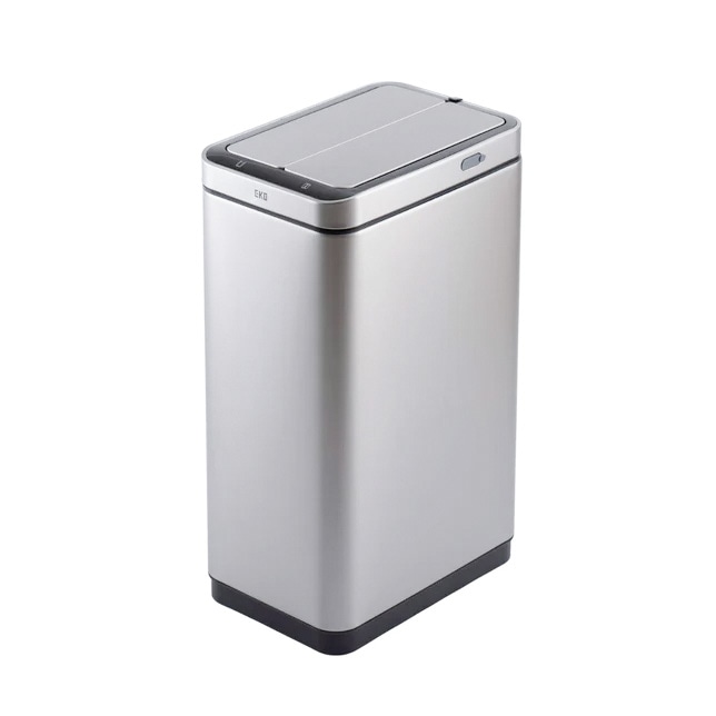 センサー式 自動開閉 ステンレスダストボックス【容量30L・ウィング開閉／EKO】