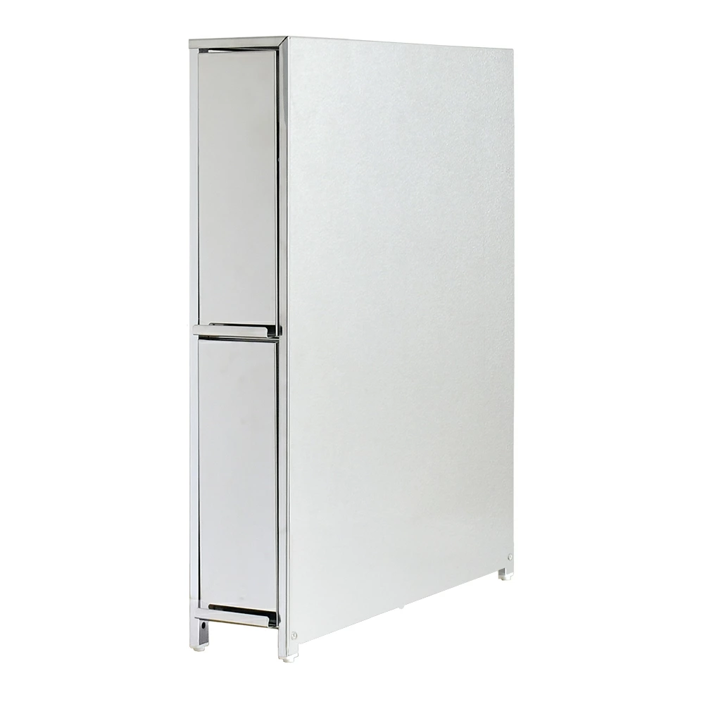 ステンレス製 スパイスステーション【調味料ラック3段】