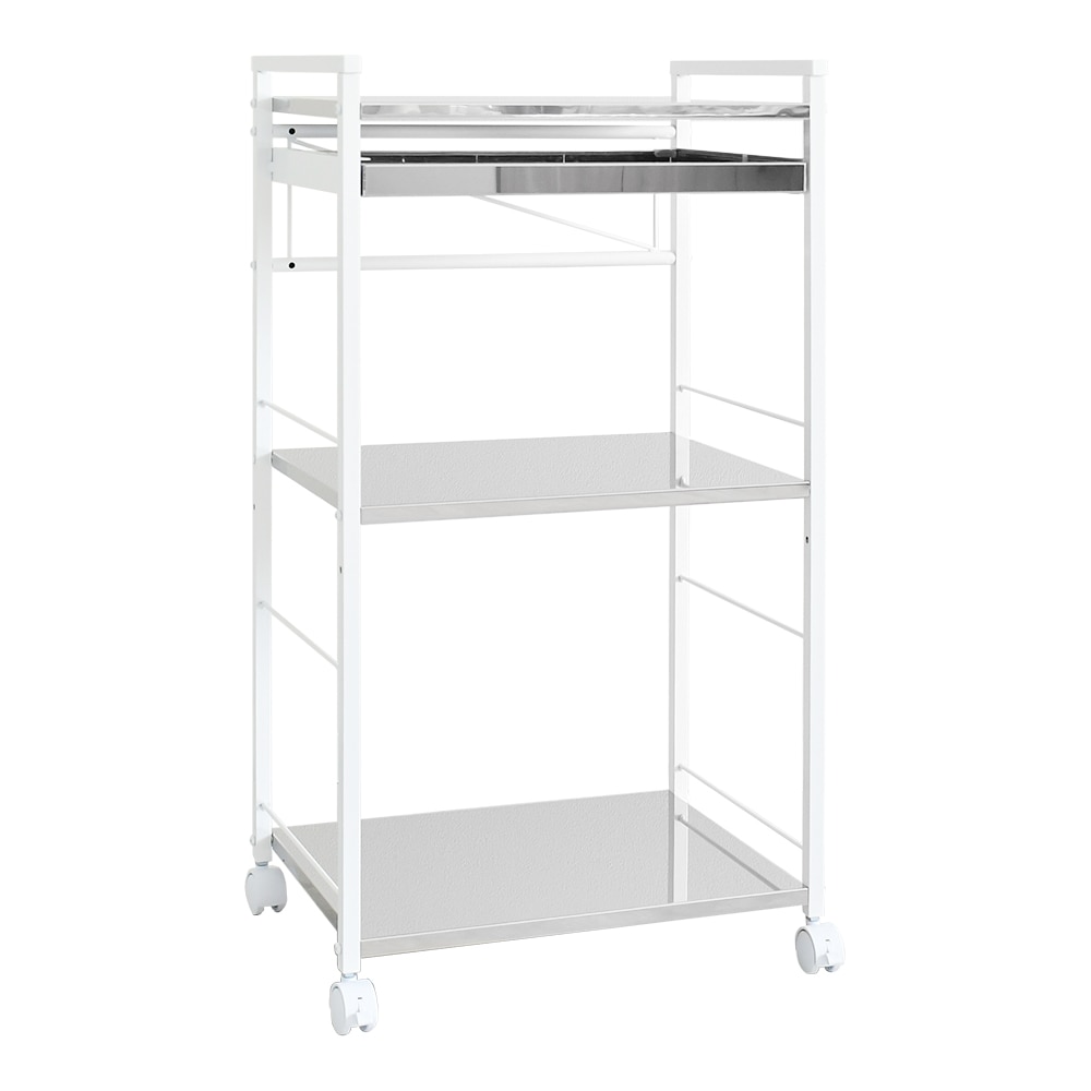 クラルテ ステンレス棚マルチワゴン【引出1・幅50】