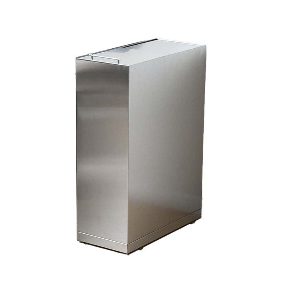 ステンレス製 ダストボックス 45L【キャスター付】