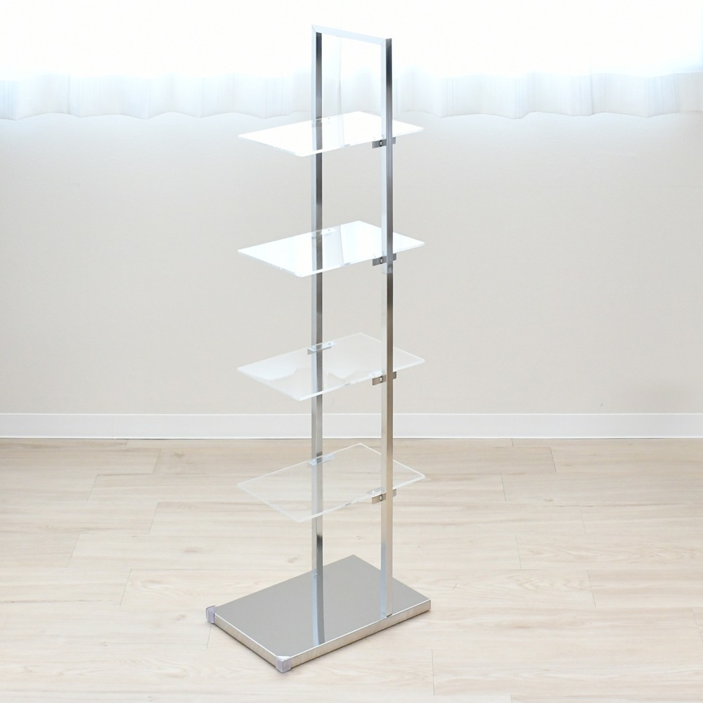 Gate アクリルディスプレイラック【スリム収納】