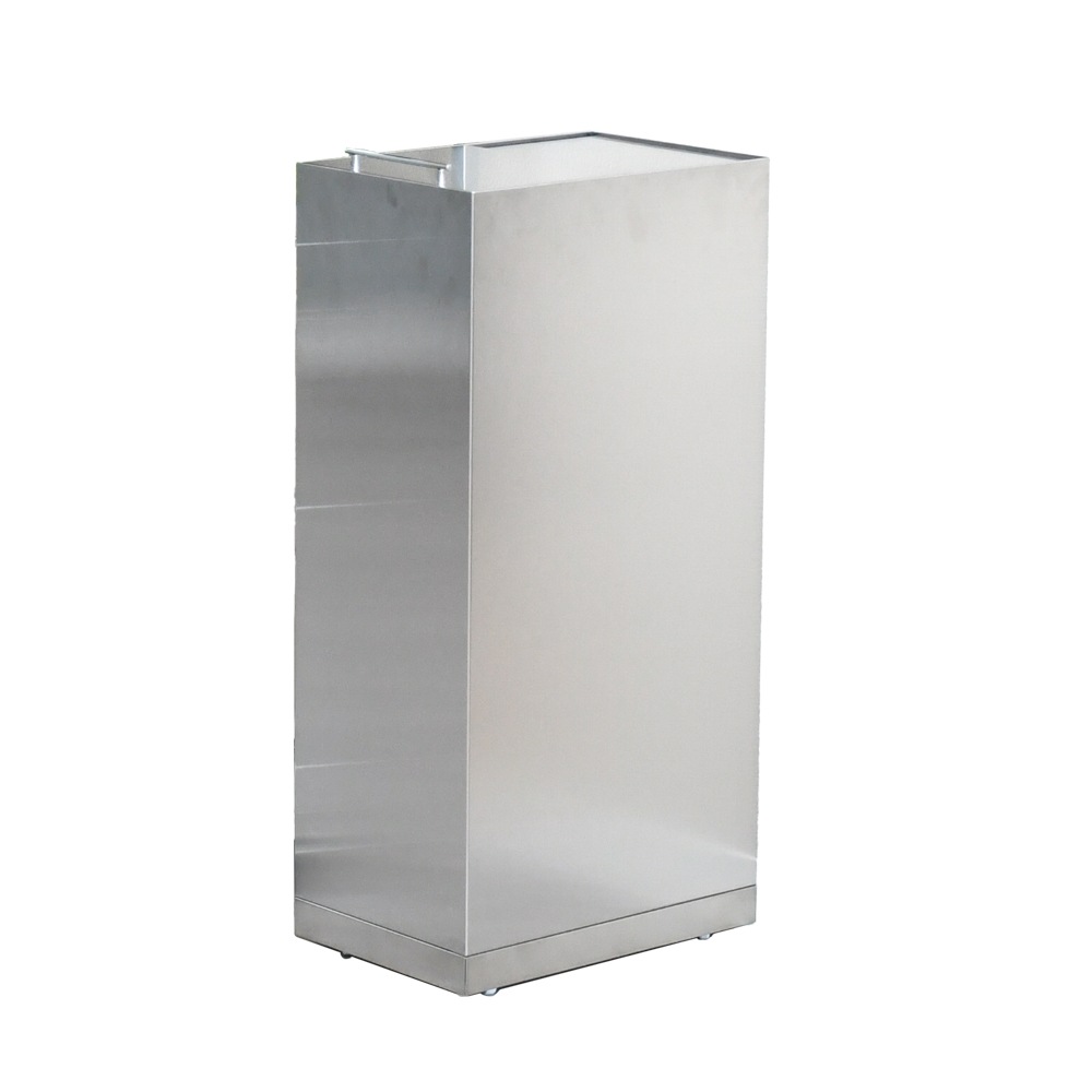 ステンレス製 ダストボックス 30L【キャスター付】