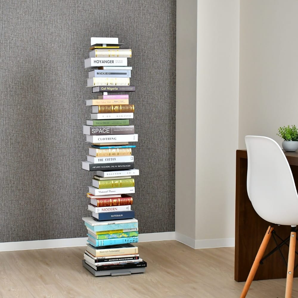 Tsum dock ブックタワー【隠しキャスター付・プレミアムタイプ10段