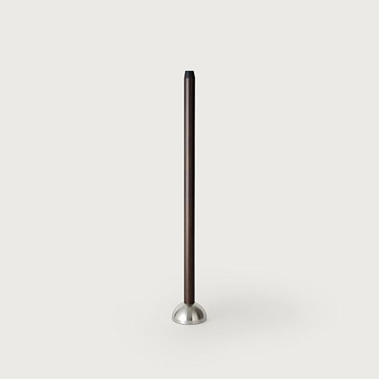 SHOE HORN ステンレス製スタンドベース付き靴べら 【新潟県燕市・ALIGN LINE／天然木タイプ】