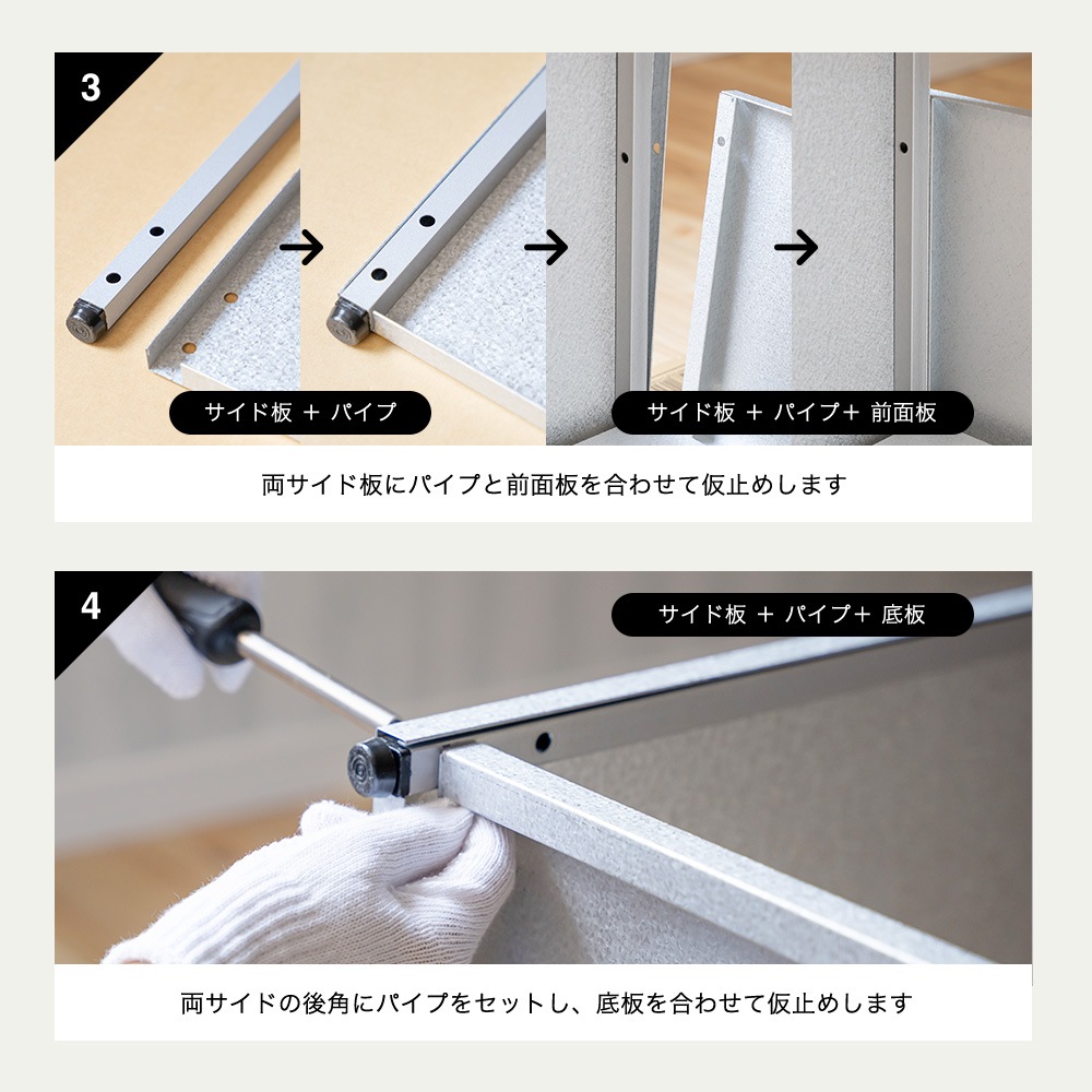 ガルバリウム製 屋外ゴミ収納庫【幅100×奥行38cm／天板・前面フルオープンタイプ】