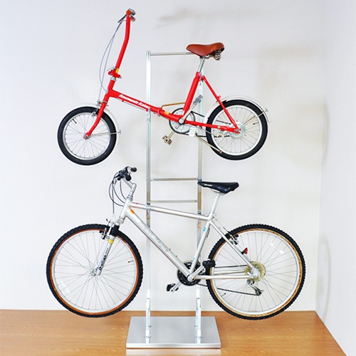 室内専用 自転車ラック【2台用】 | 室内自転車スタンド | 足立製作所