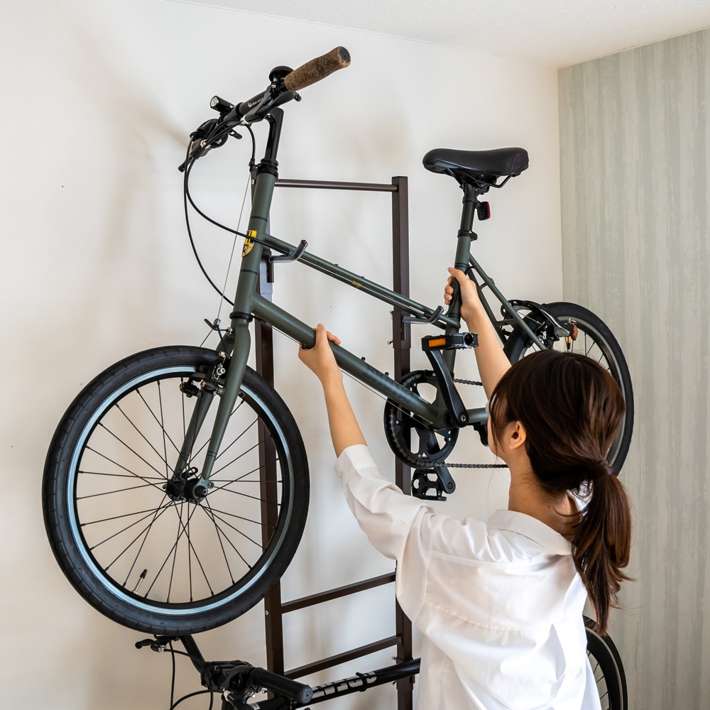 室内専用 自転車ラック【2台用】 | 室内自転車スタンド | 足立製作所