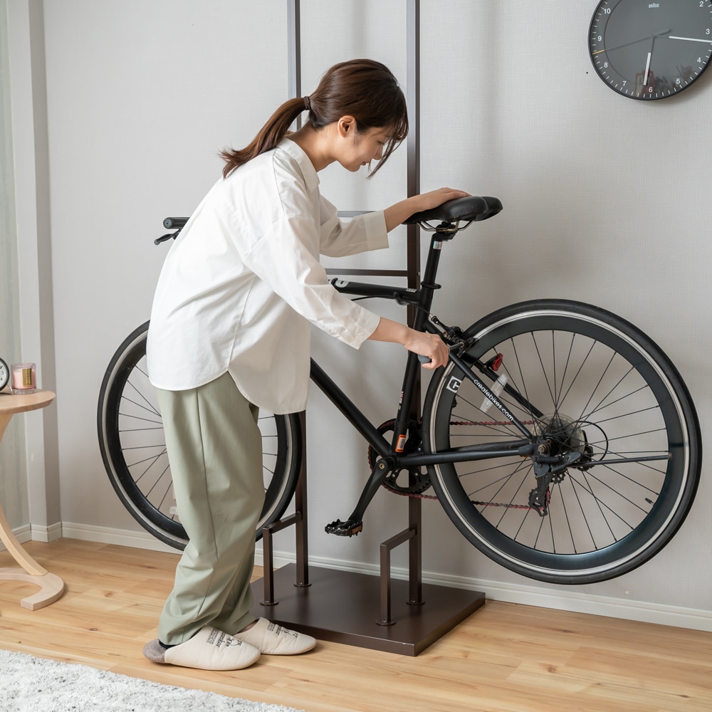 室内自転車スタンド　2台用　足立製作所 室内専用 自転車ラック【2台用】 | 室内自転車スタンド | 足立製作所