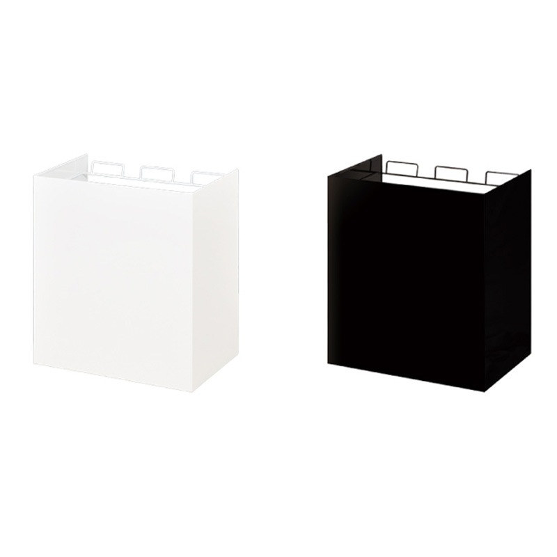 kakusu 手提げ袋専用ダストボックス【隠しキャスター／3分別・容量15L×3】