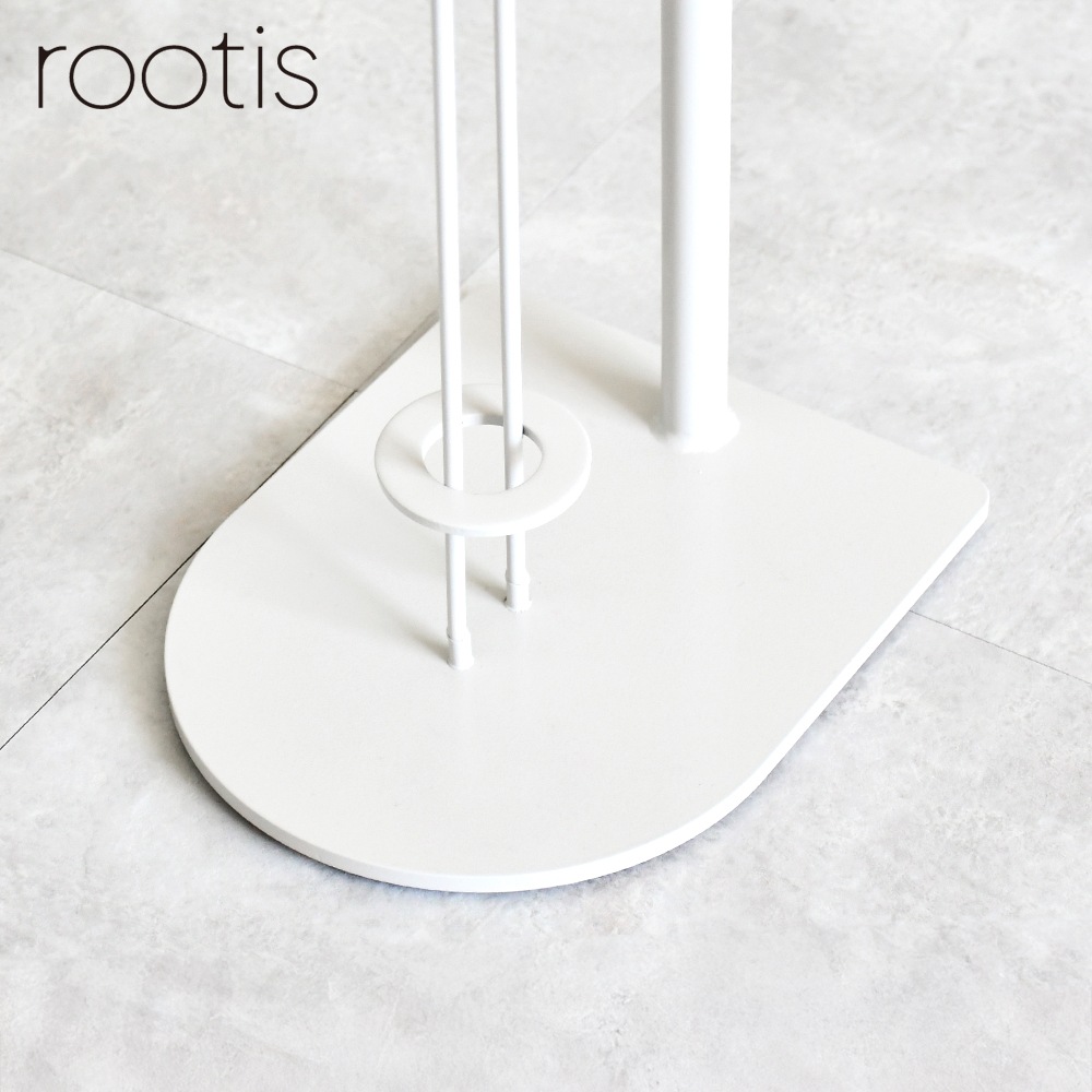 bokula トイレットペーパースタンド【円形木棚付き】　