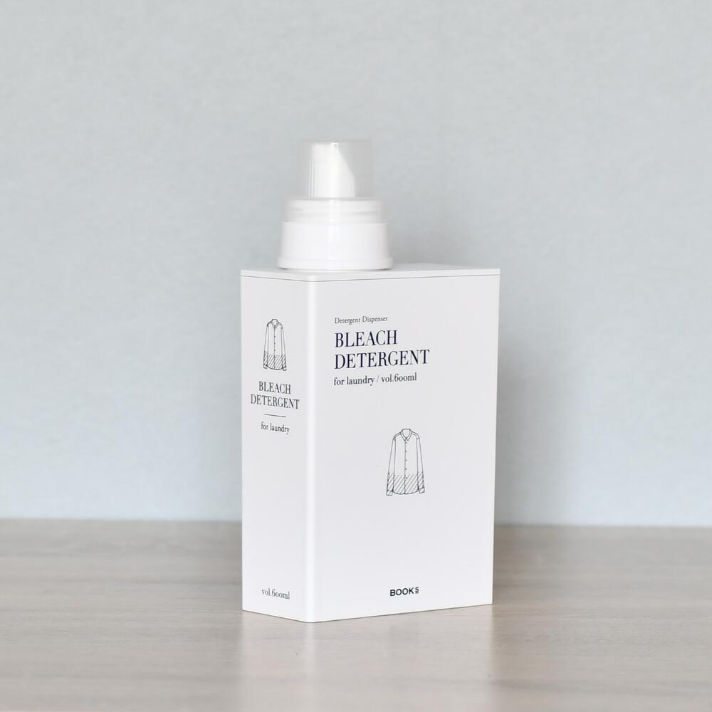 HANDBOOK 洗濯洗剤用 詰め替えボトル 1個【600ml／洗剤用・柔軟剤用・漂白剤用・おしゃれ着洗剤用】
