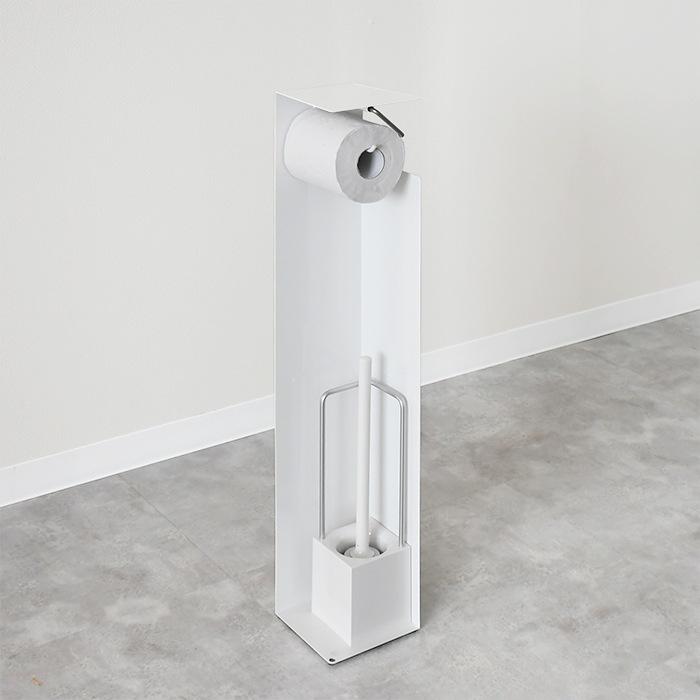 トイレットペーパーホルダー【収納付き】