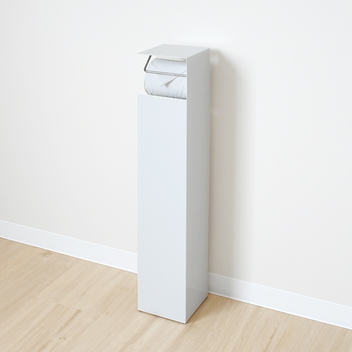 トイレットペーパーホルダー【収納付き】