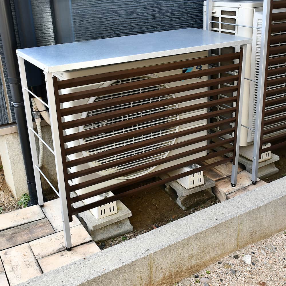 11月中旬までにお届けします】ルーバー室外機カバー 標準タイプ