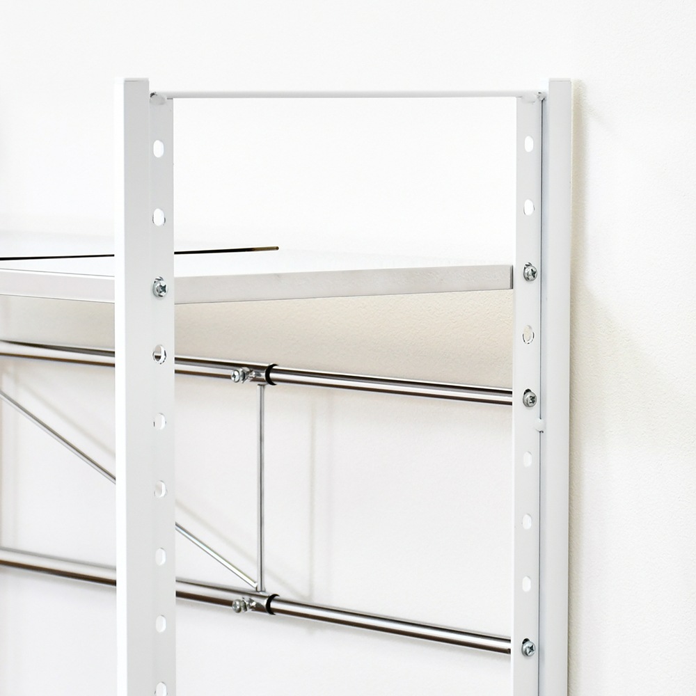 ステンレス棚 カウンター上伸縮ラック【1段タイプ】 | カウンター上