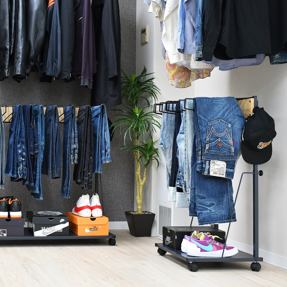 THE JEANS HANGER ジーンズハンガー【10本掛／rootis select】