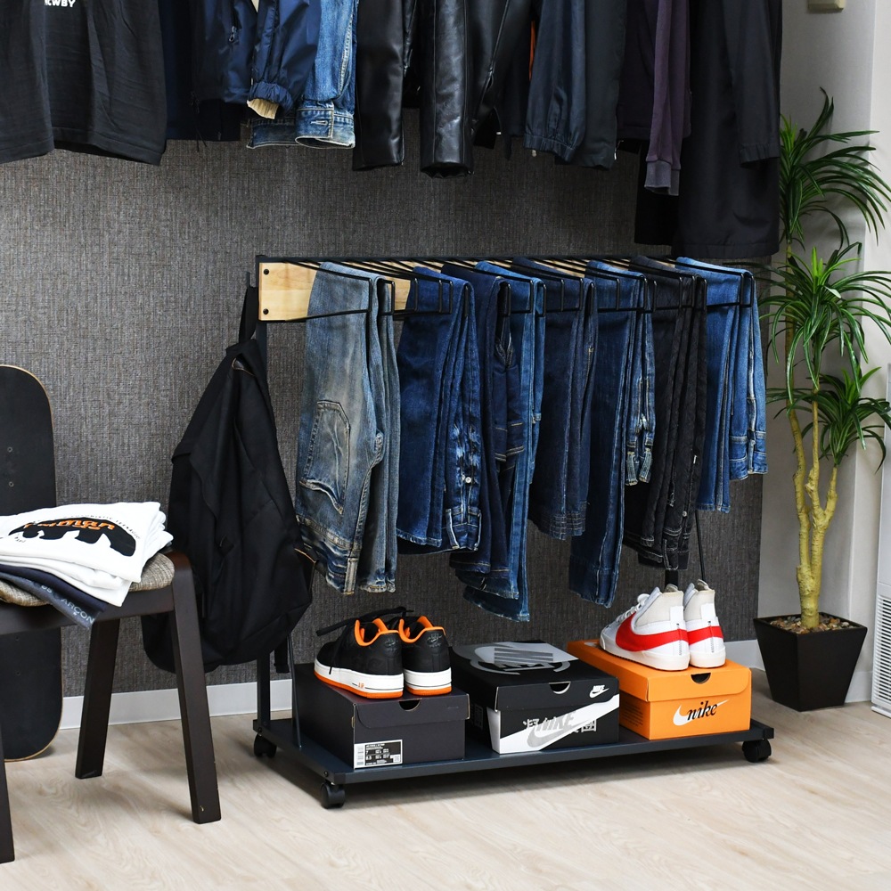 THE JEANS HANGER ジーンズハンガー【20本掛／rootis select】