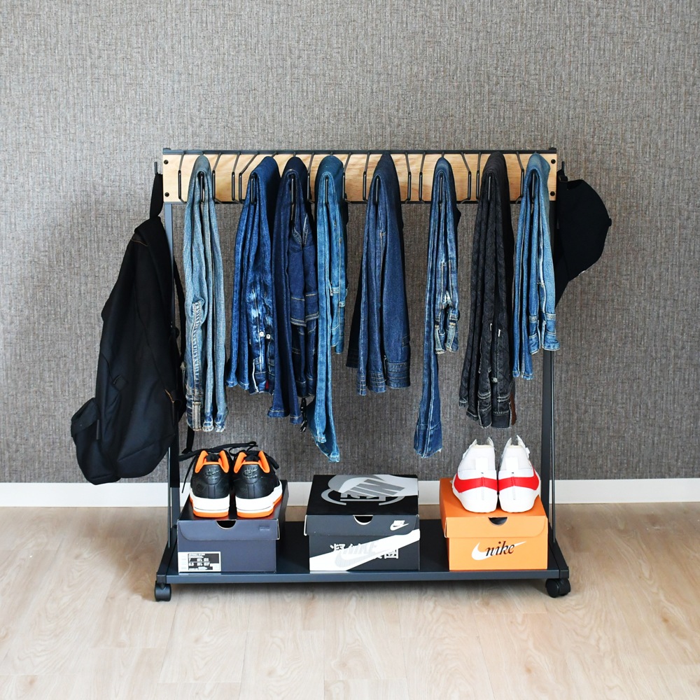 THE JEANS HANGER ジーンズハンガー【20本掛／rootis select】