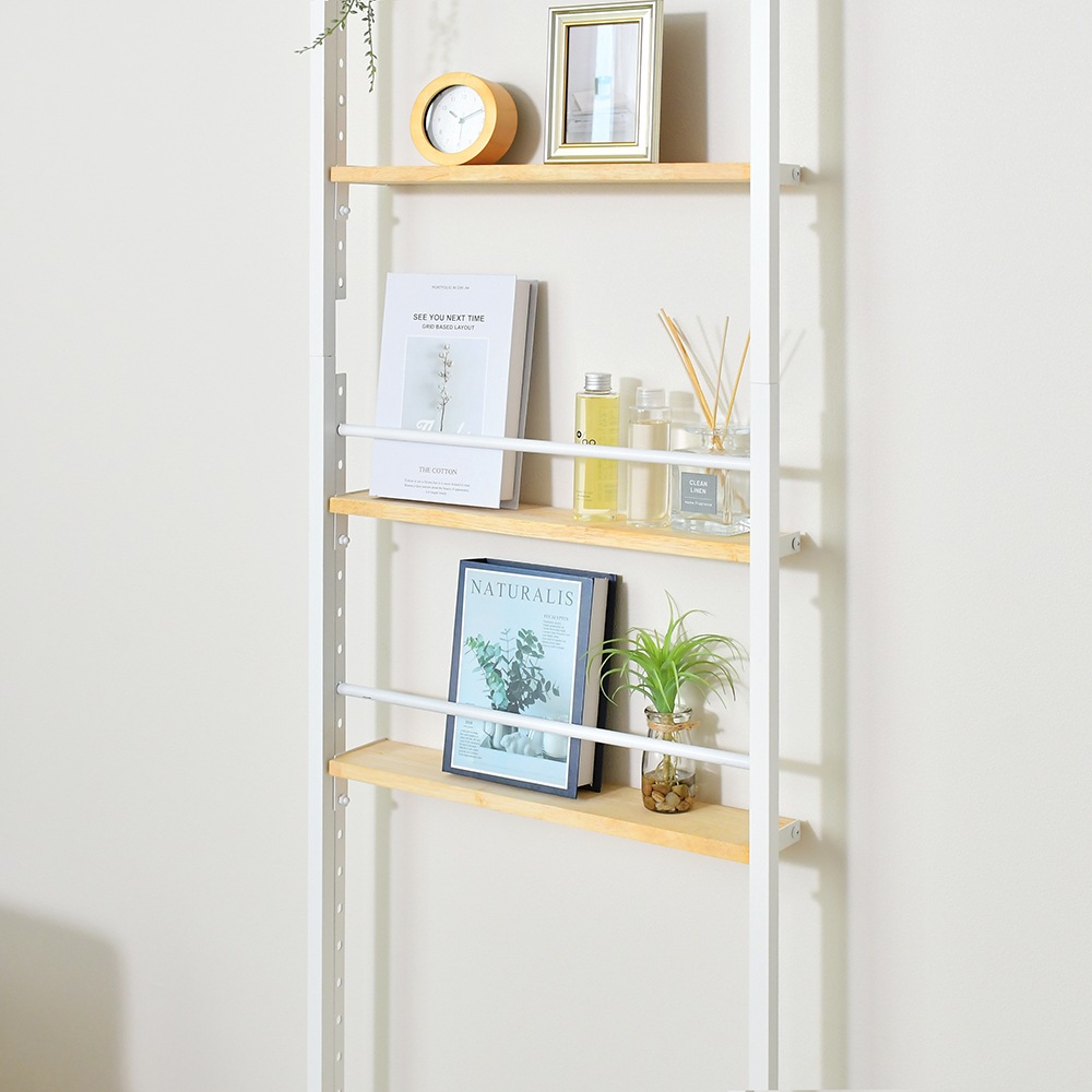 スリムウォールラック【幅55cm／つっぱり式】